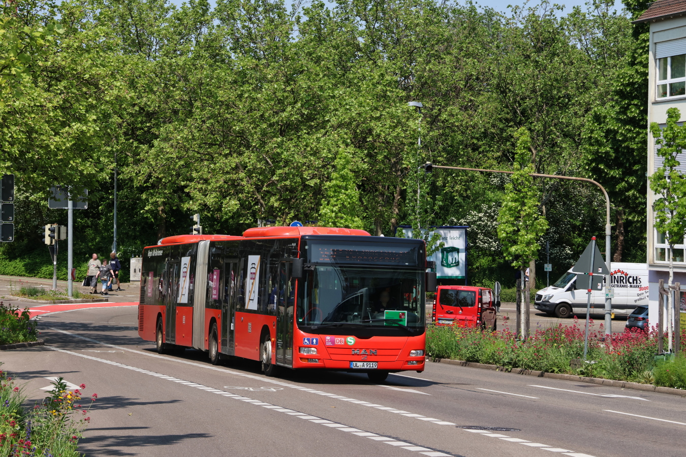 Ульм, MAN A23 Lion's City G NG363 № UL-A 9119; Штутгарт — EV Digitaler Knoten Stuttgart — 2023