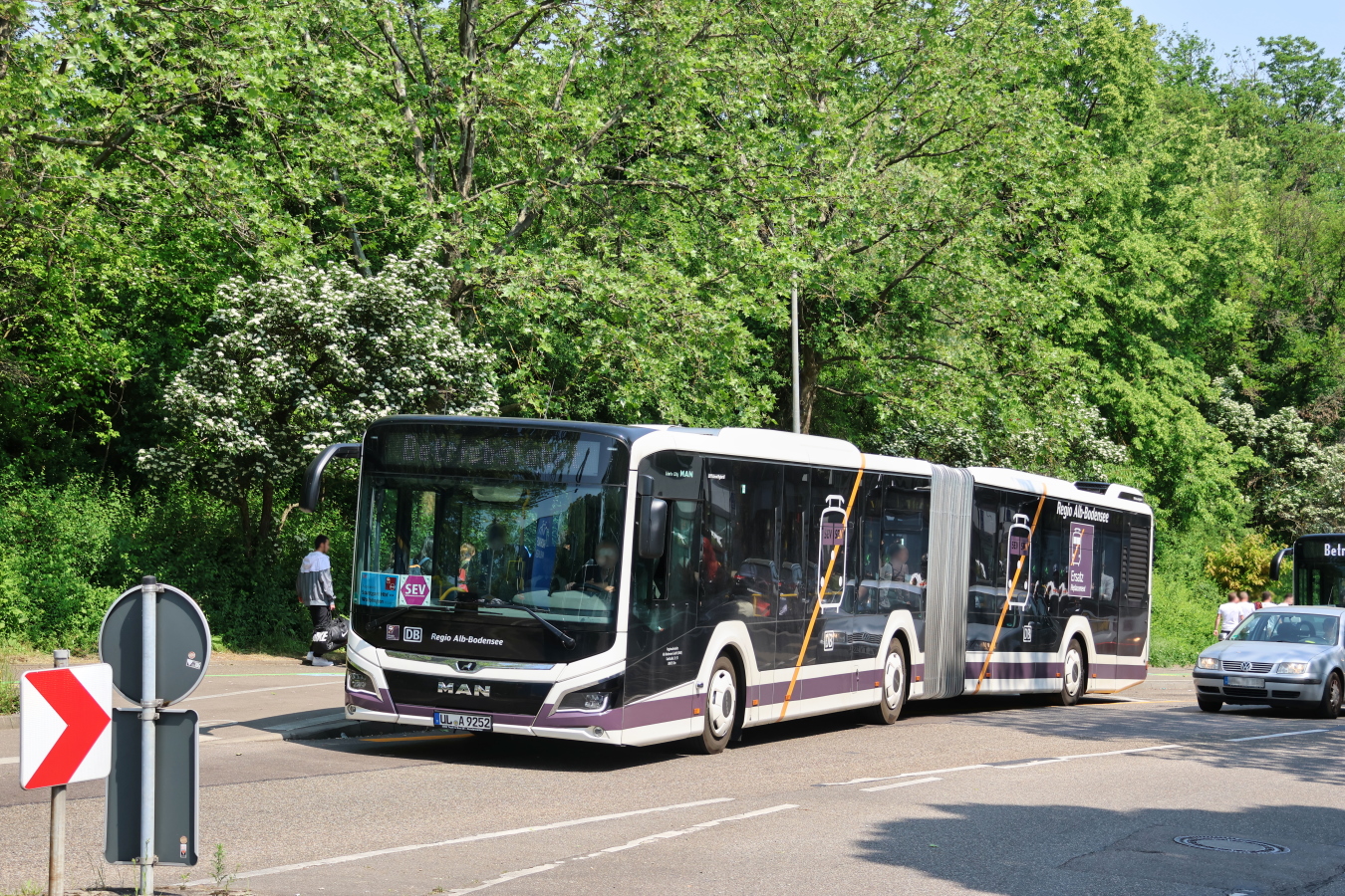 Ulm, MAN 18C Lion's City NG360 EfficientHybrid # UL-A 9252; Stuttgart — EV Digitaler Knoten Stuttgart — 2023