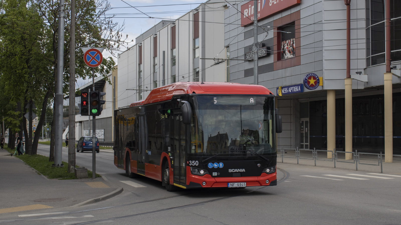 Daugavpils, Scania Citywide LF II 12M CNG № 350