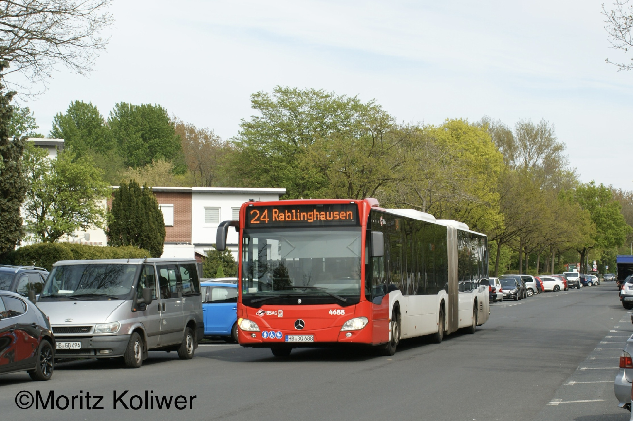 Bremen, Mercedes-Benz Citaro C2 G č. 4688