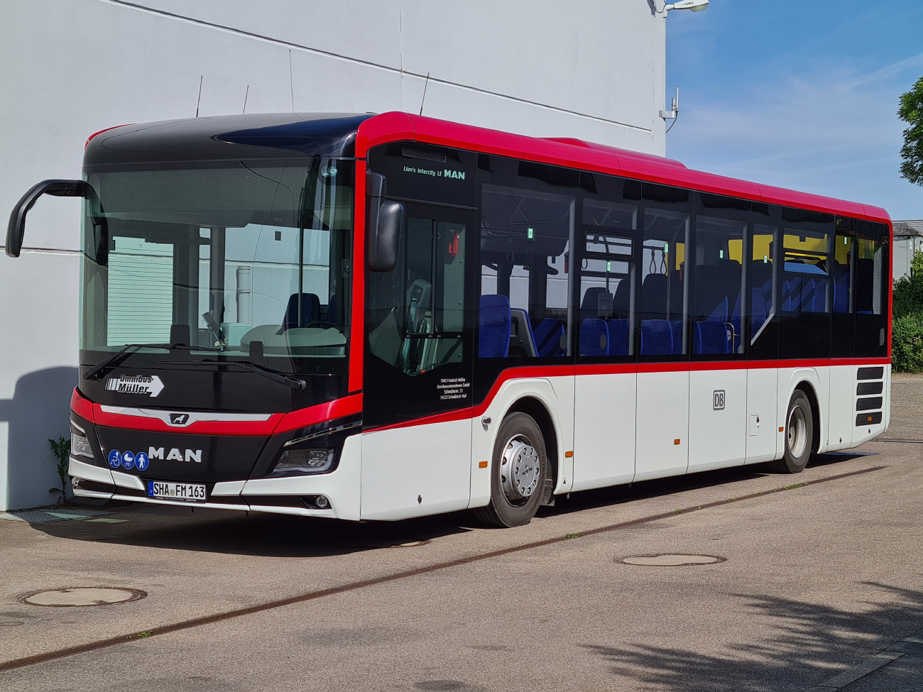 Швебиш-Халль, MAN 42C Lion's Intercity Ü LE360 № 163