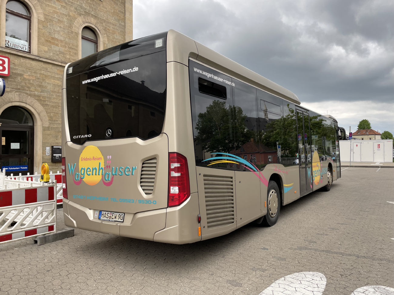 Haßfurt, Mercedes-Benz Citaro C2 LE Ü # HAS-EW 90