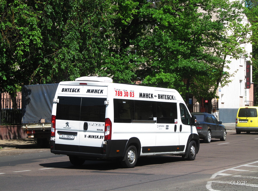 Minsk, Peugeot Boxer # АТ 7807-7