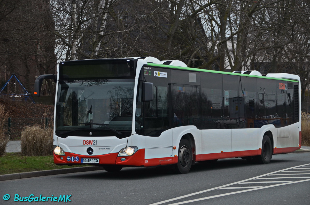 Dortmund, Mercedes-Benz Citaro C2 Nr. 1034