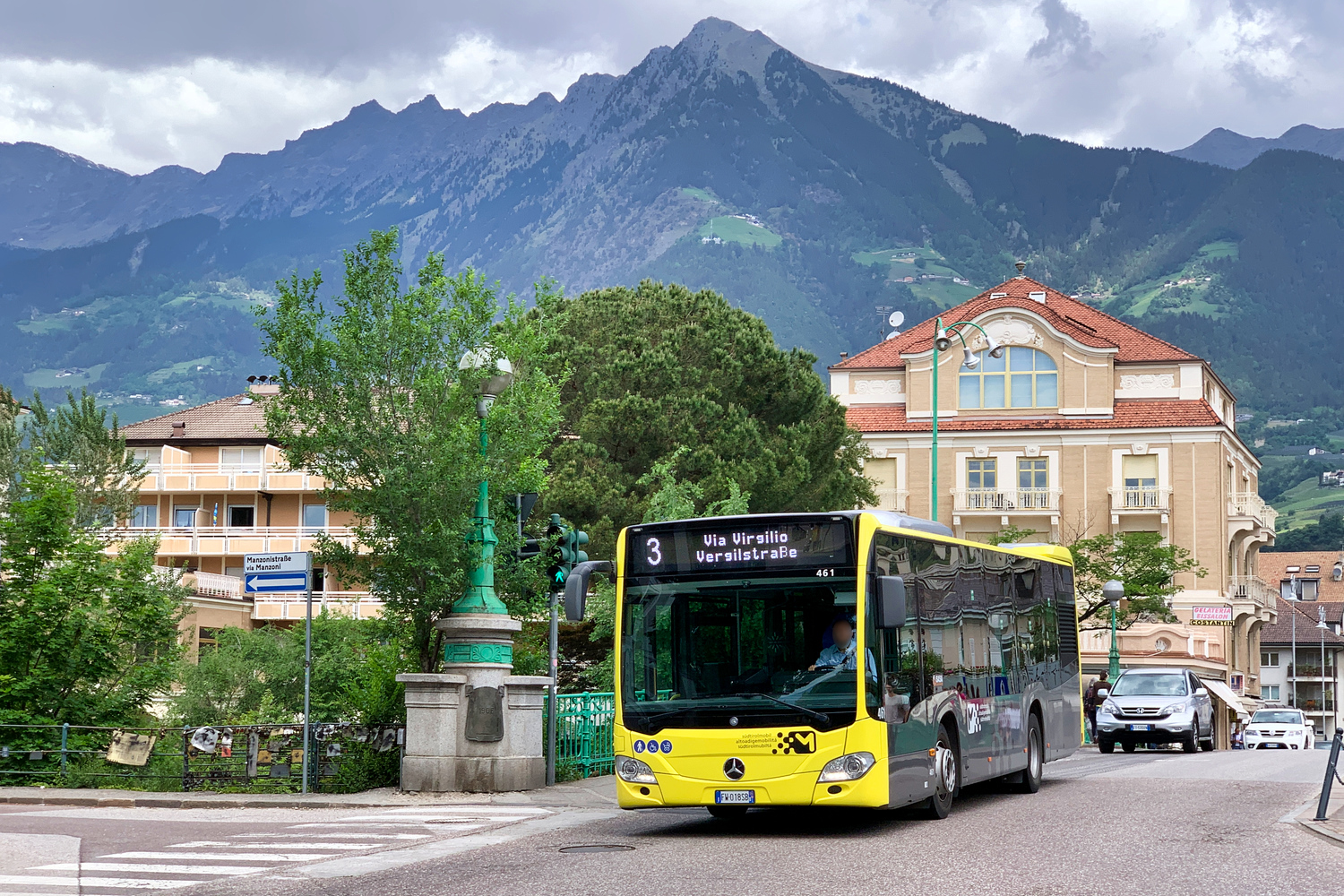 Bolzano, Mercedes-Benz Citaro C2 K Hybrid # 461