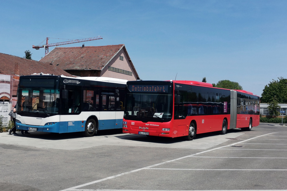 Ulm, MAN A23 Lion's City G NG363 # UL-A 9006; Stuttgart — EV Digitaler Knoten Stuttgart — 2023