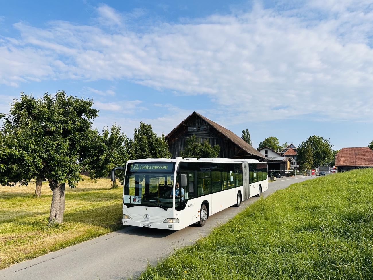 Fribourg, Mercedes-Benz O530 Citaro G # 123