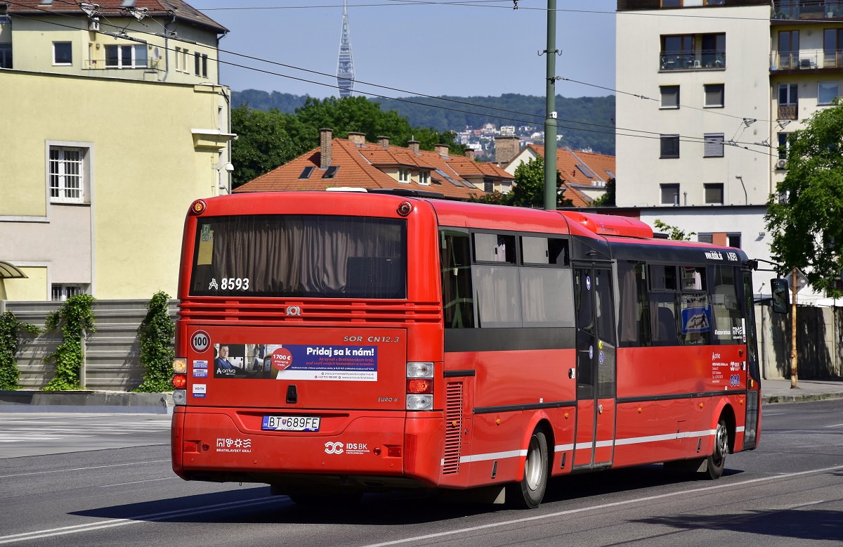 Bratislava, SOR CN 12.3 # 8593