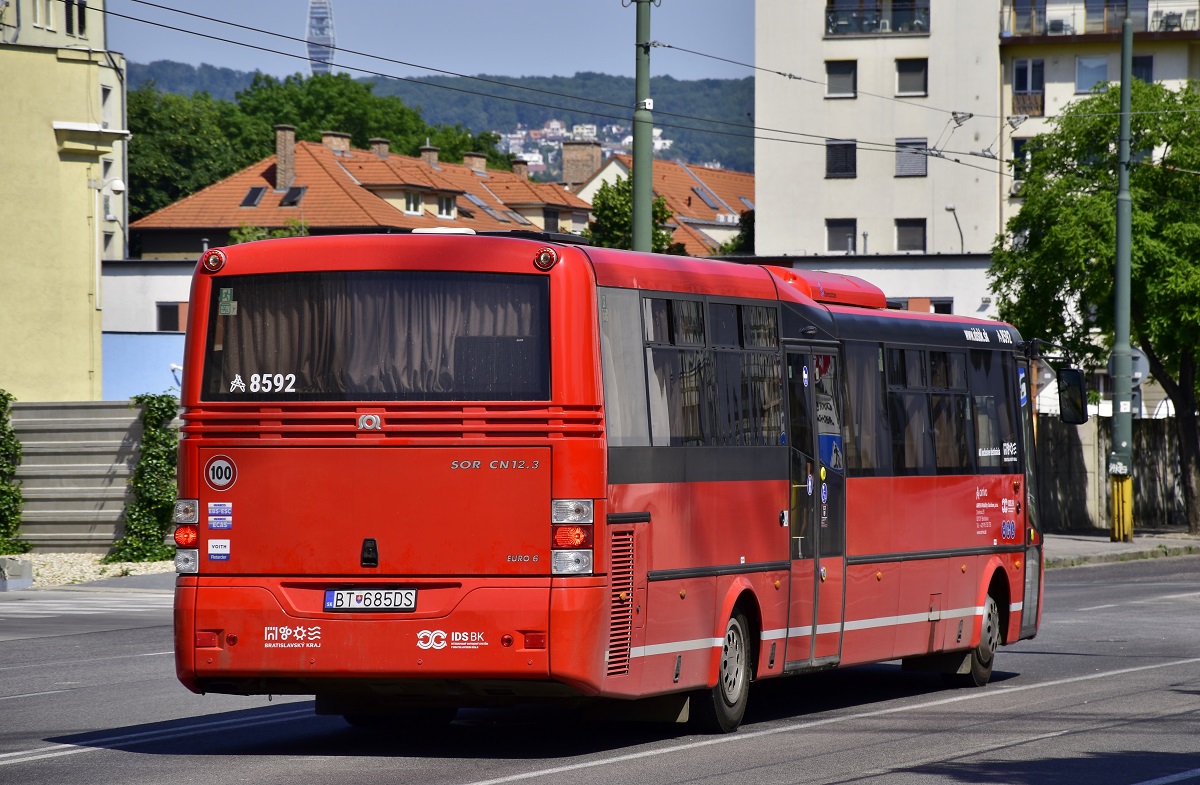 Bratislava, SOR CN 12.3 # 8592