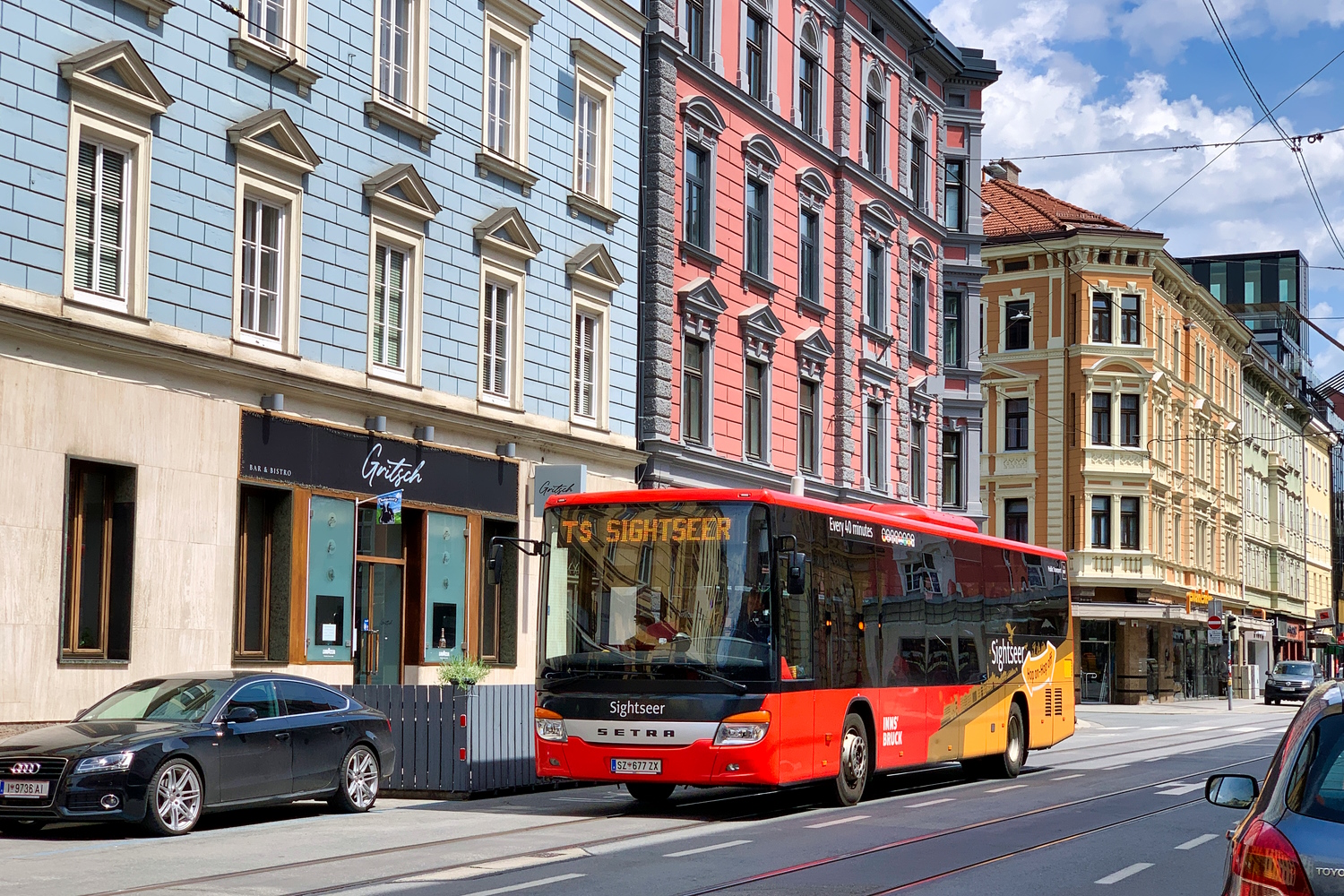 Innsbruck, Setra S415LE business # SZ-677 ZX