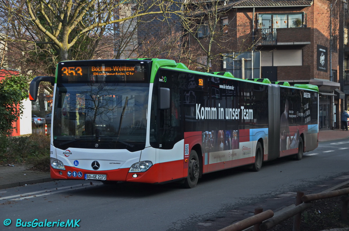Bochum, Mercedes-Benz Citaro C2 G # 2173