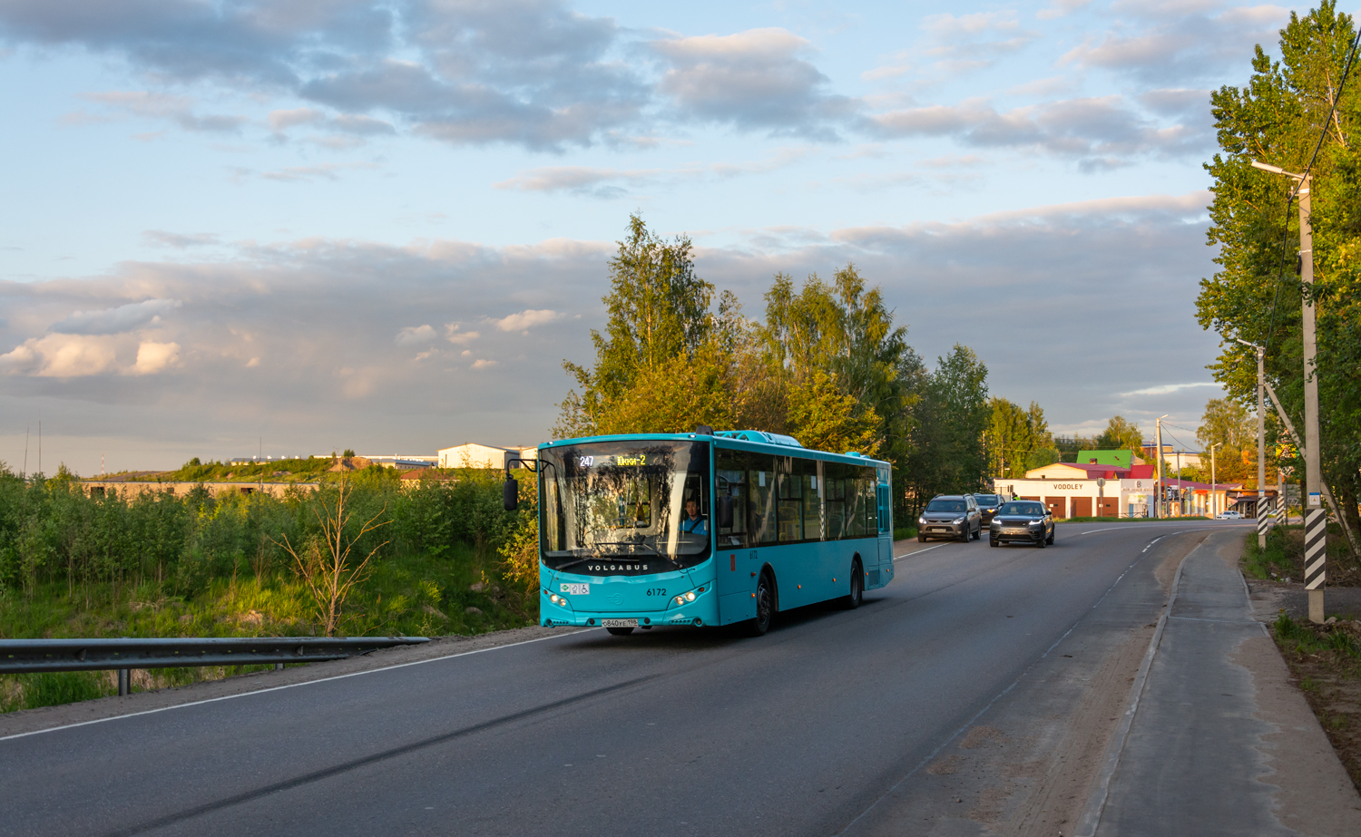 Saint Petersburg, Volgabus-5270.G2 (LNG) # 6172