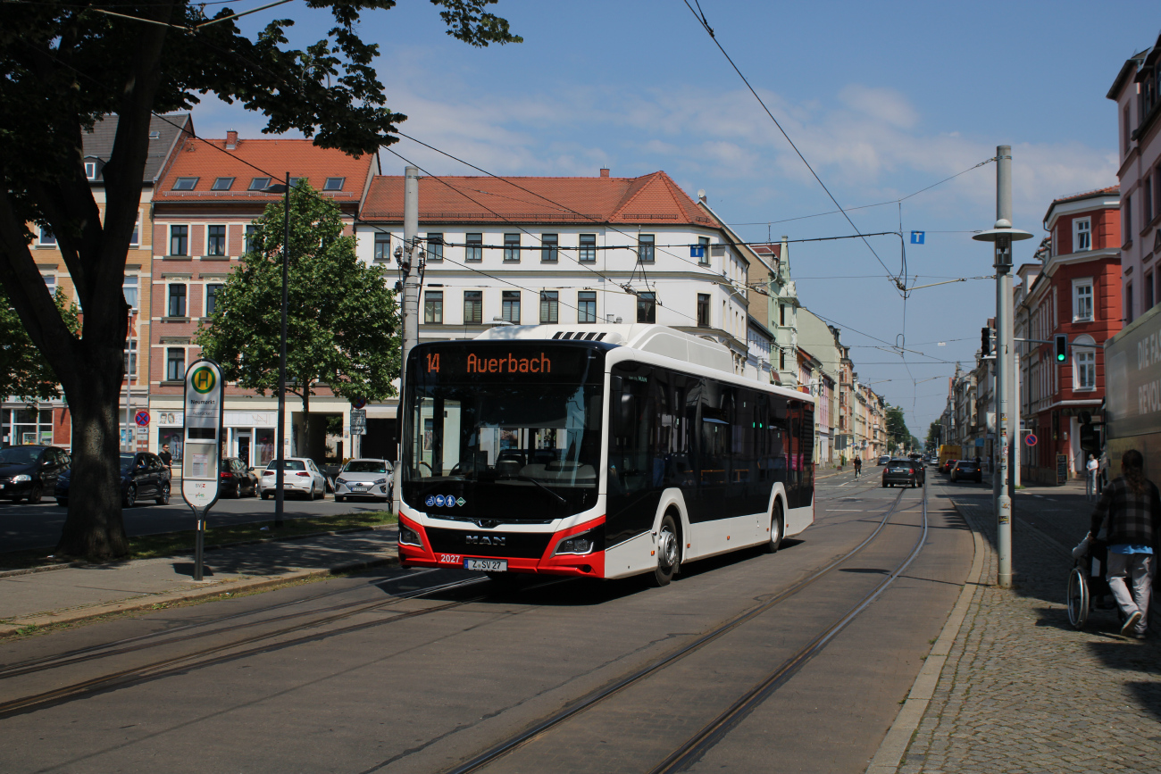 Zwickau, MAN 12G Lion's City NL280 # 2027