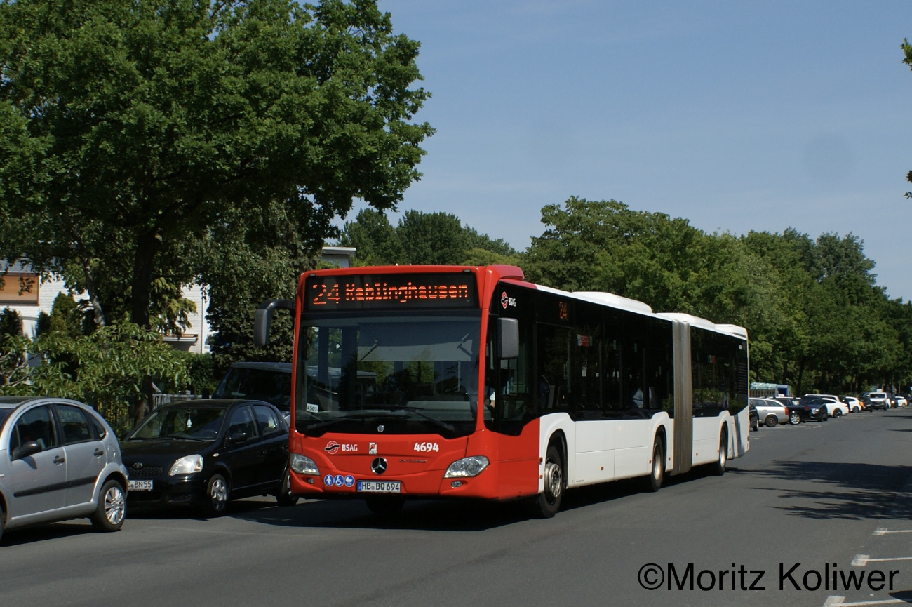 Bremen, Mercedes-Benz Citaro C2 G # 4694