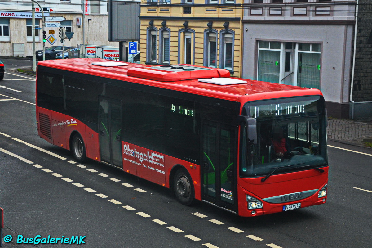 Wuppertal, IVECO Crossway LE Line 12M nr. W-RR 9112
