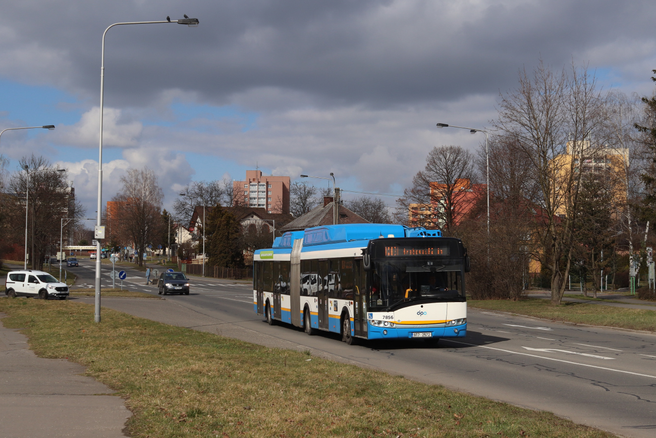 Ostrava, Solaris Urbino III 18 CNG # 7856