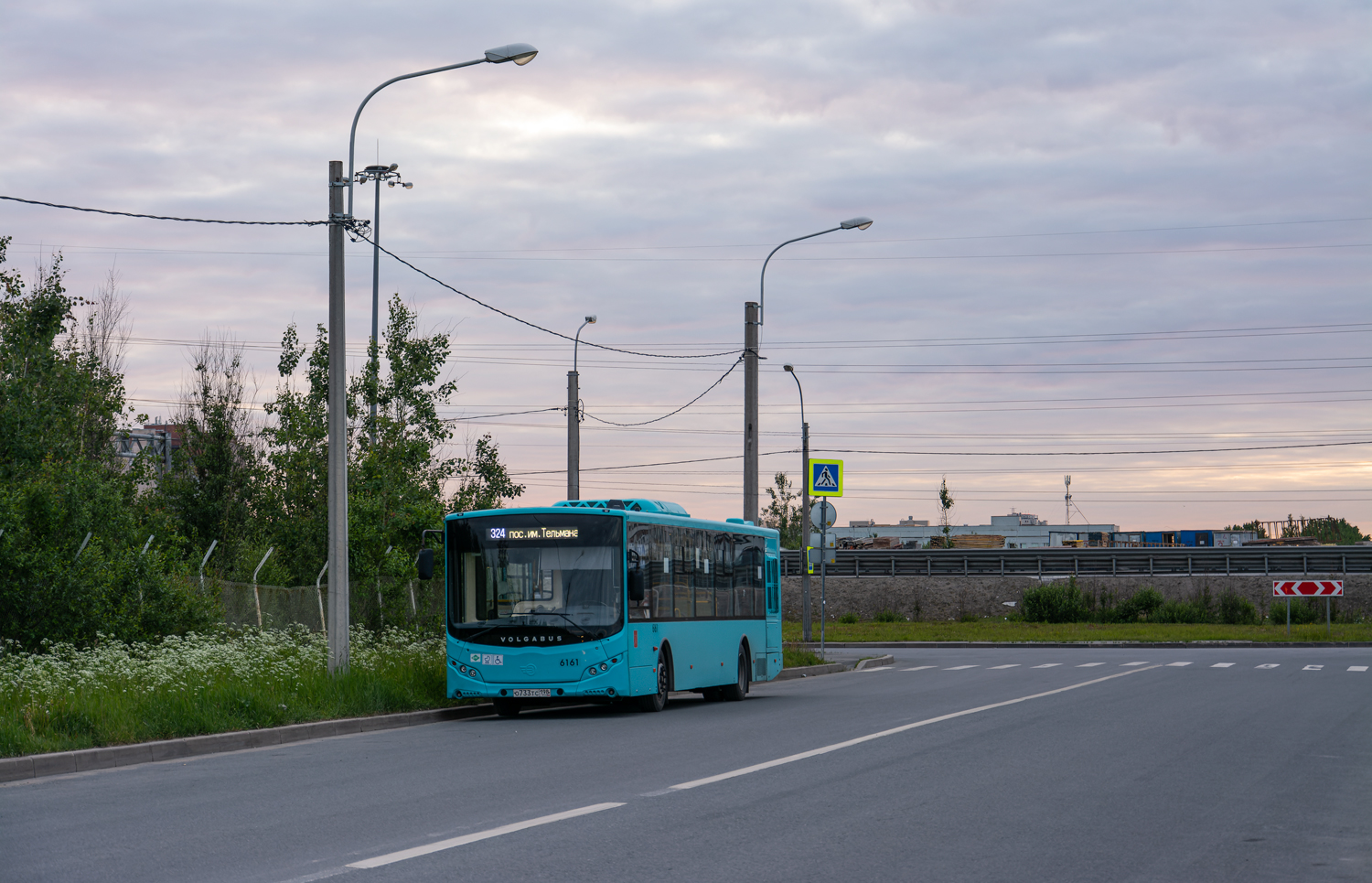 Saint Petersburg, Volgabus-5270.G2 (LNG) # 6161