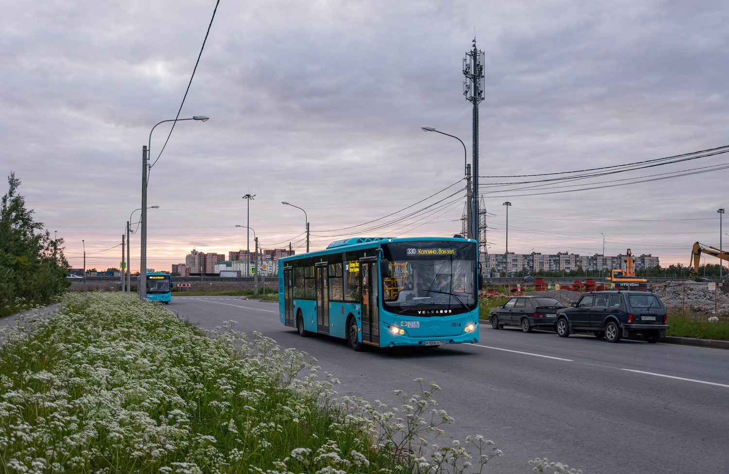 Sint-Petersburg, Volgabus-5270.G4 (LNG) # 7014