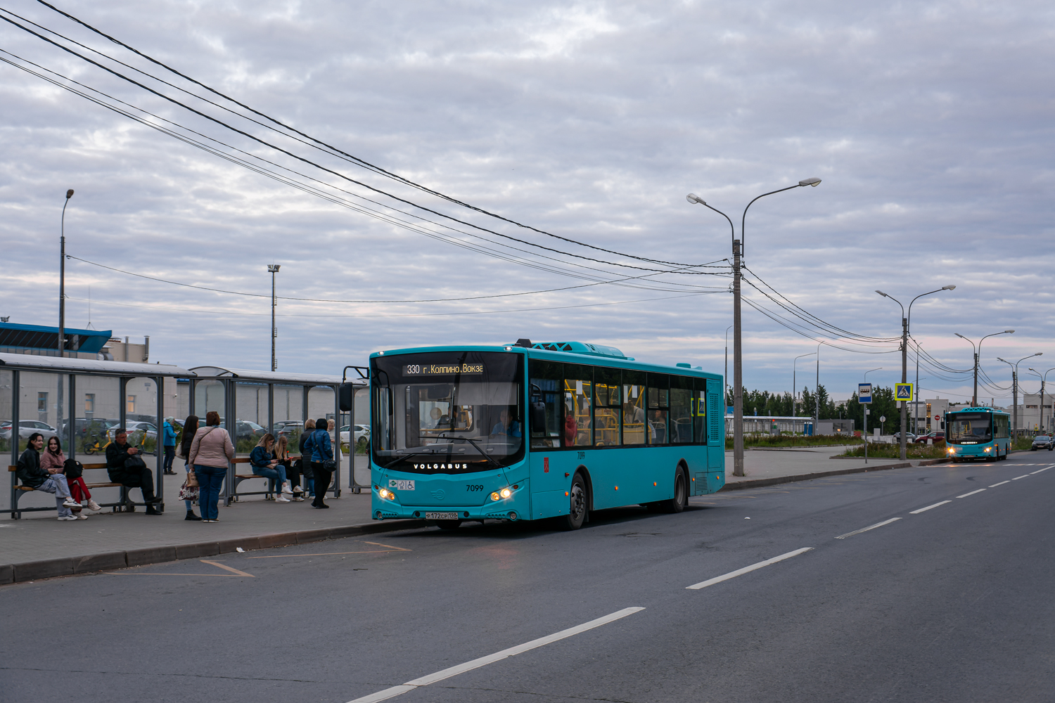 Saint Petersburg, Volgabus-5270.G4 (LNG) # 7099