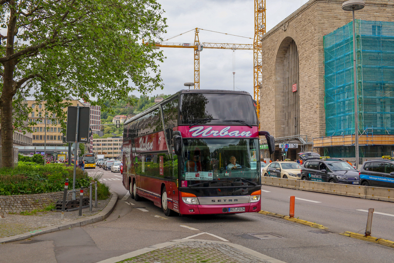Recklinghausen, Setra S431DT č. BOT-FU 24; Stuttgart — EV Digitaler Knoten Stuttgart — 2023