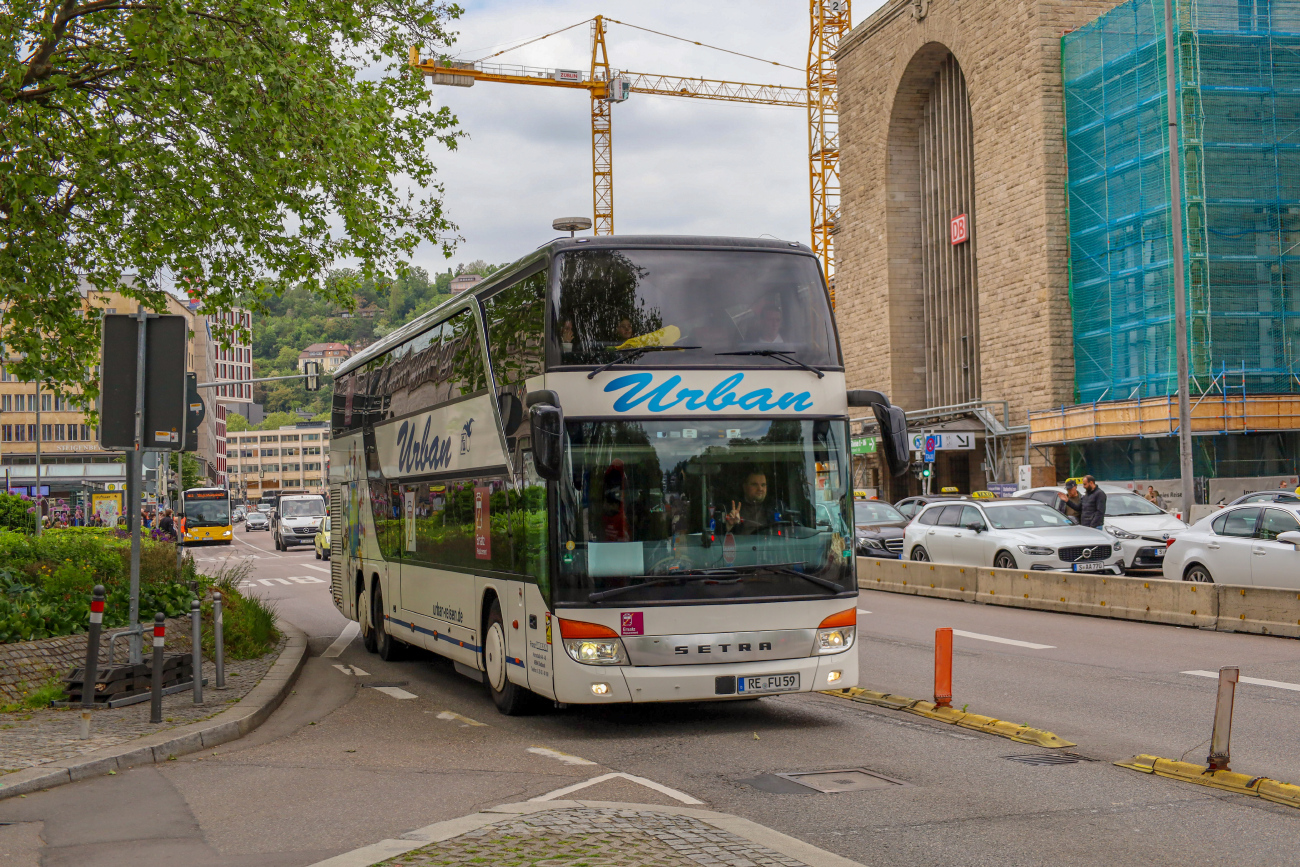 Recklinghausen, Setra S431DT №: RE-FU 59; Stuttgart — EV Digitaler Knoten Stuttgart — 2023