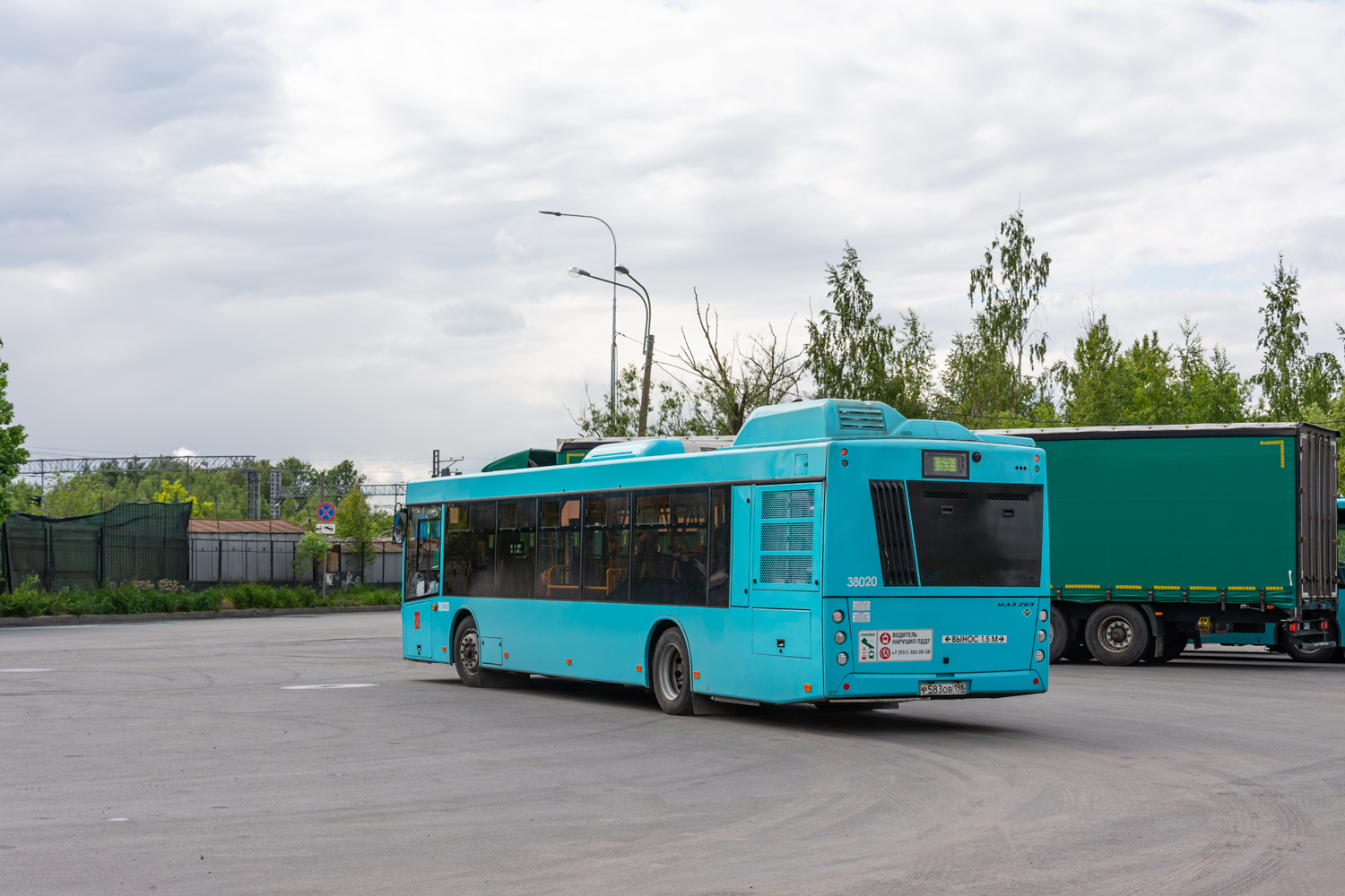 Saint Petersburg, MAZ-203.945 # 38020