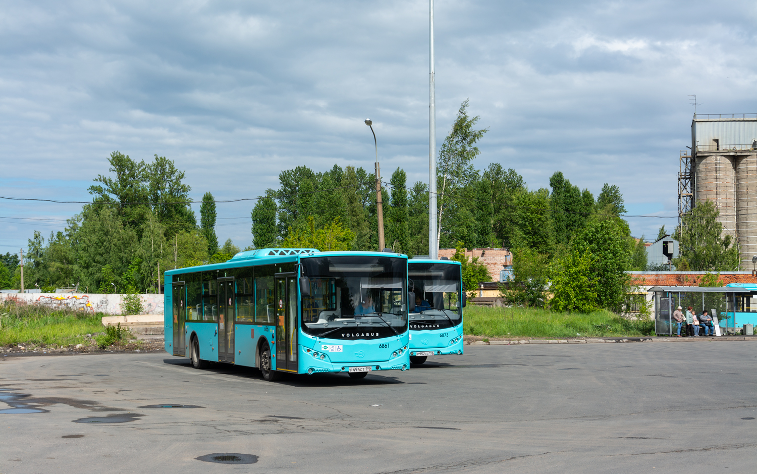 San Pietroburgo, Volgabus-5270.G4 (LNG) # 6861