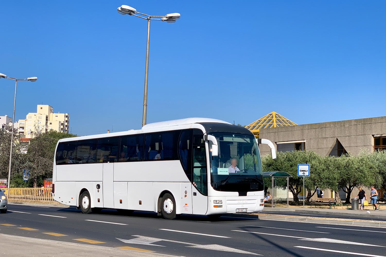 Zadar, MAN R07 Lion's Coach č. ZD 847-IN