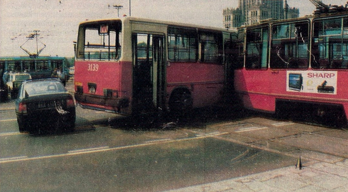 Warsaw, Ikarus 280.26 # 3139; Warsaw — Accidents and other incidents