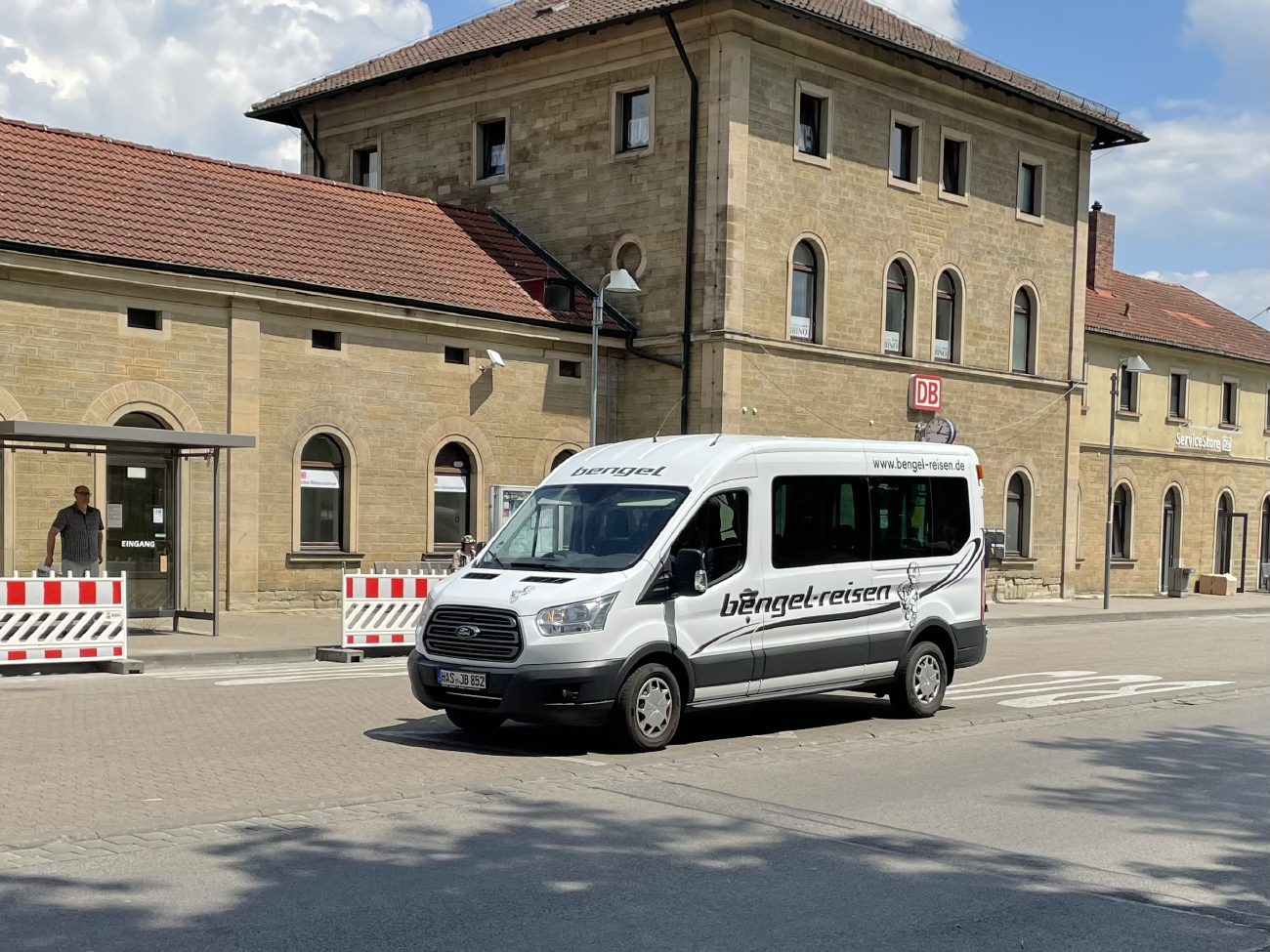 Haßfurt, Ford Transit # HAS-JB 852