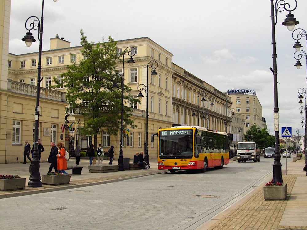 Варшава, Mercedes-Benz Conecto II № 4434