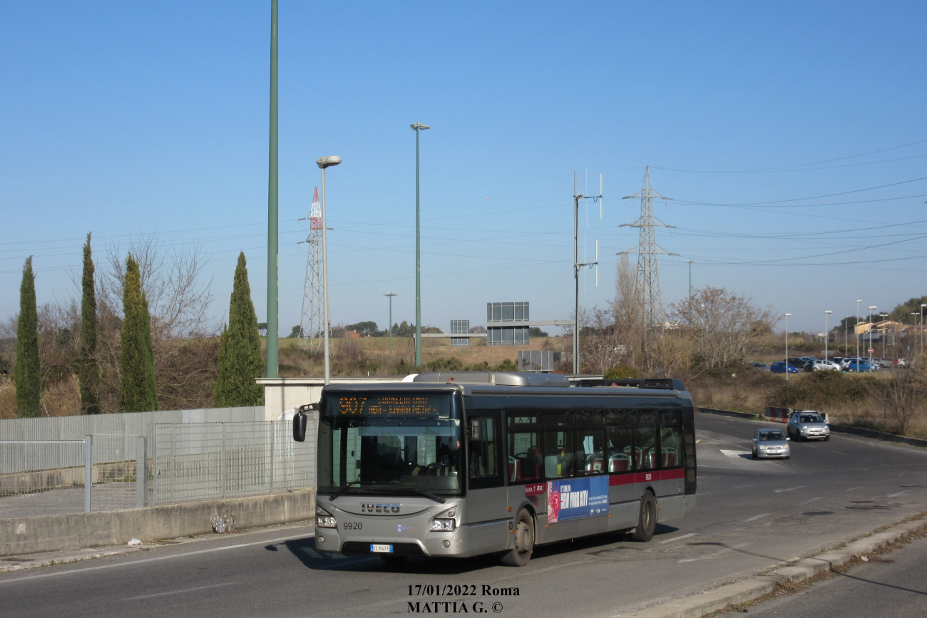 Rome, IVECO Urbanway 12M č. 9920