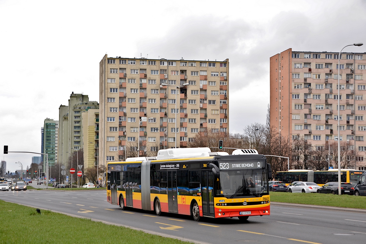 Warsaw, Autosan Sancity M18LF LNG # 7843