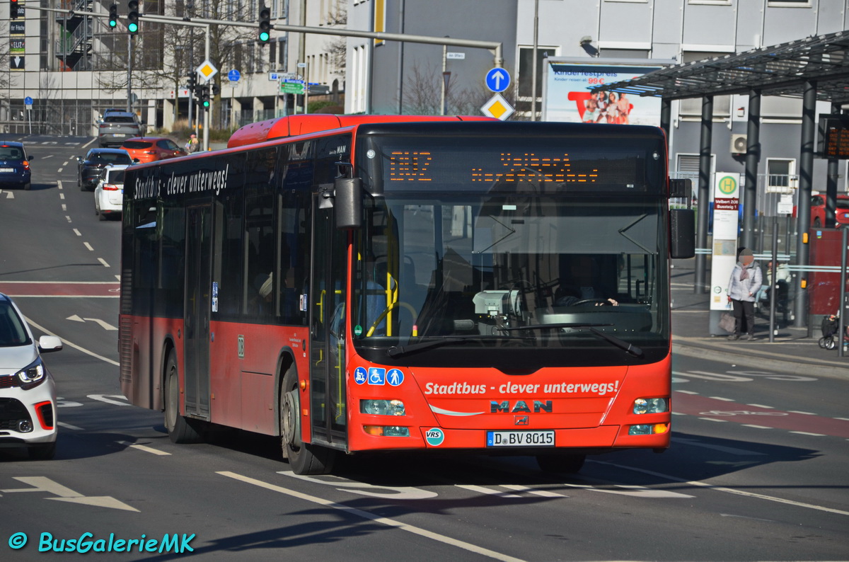 Düsseldorf, MAN A21 Lion's City NL283 č. D-BV 8015