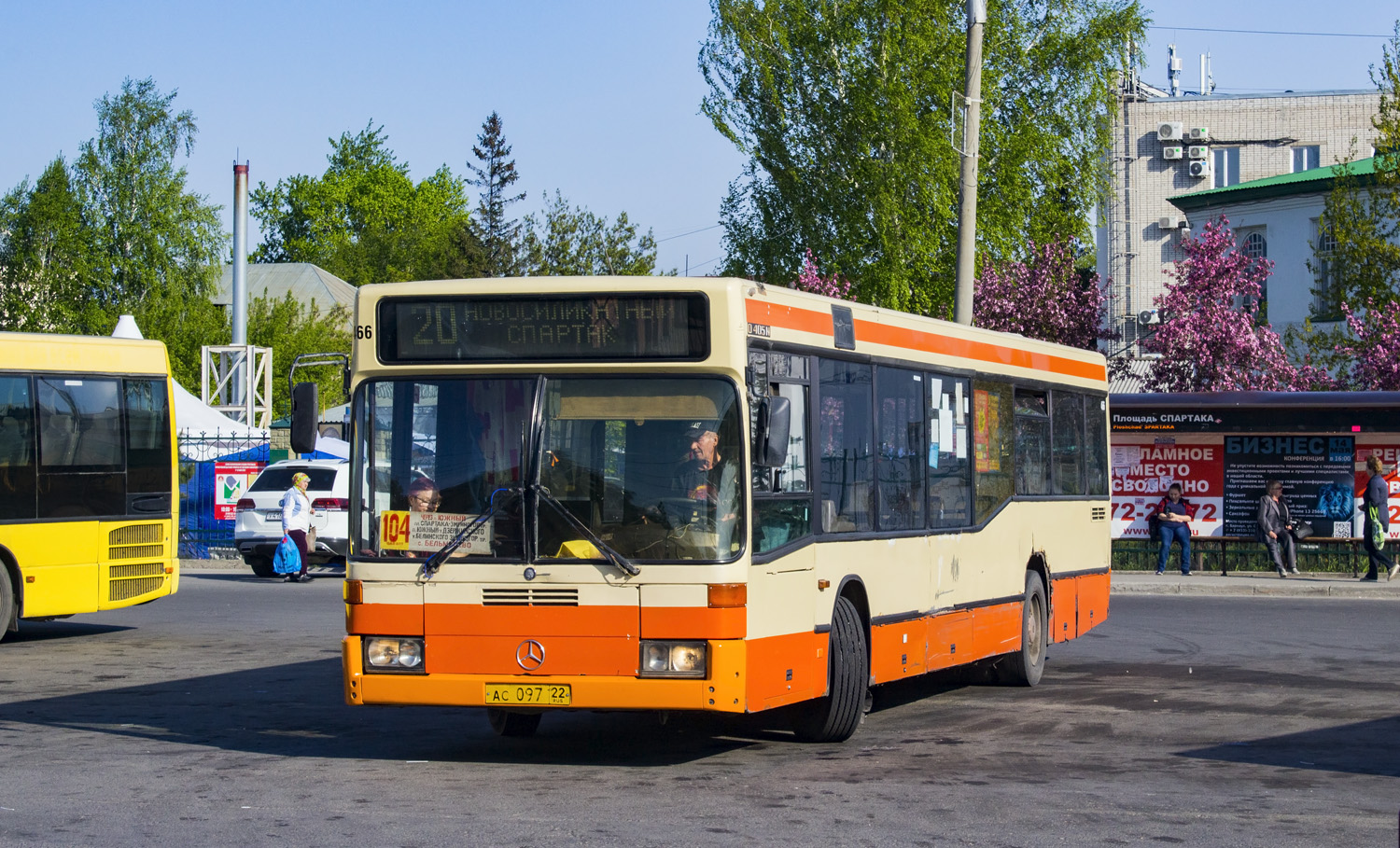Barnaul, Mercedes-Benz O405N2 № АС 097 22