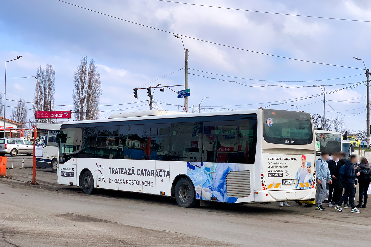 Bacău, Irisbus Crossway LE 12M nr. BC 76 STP