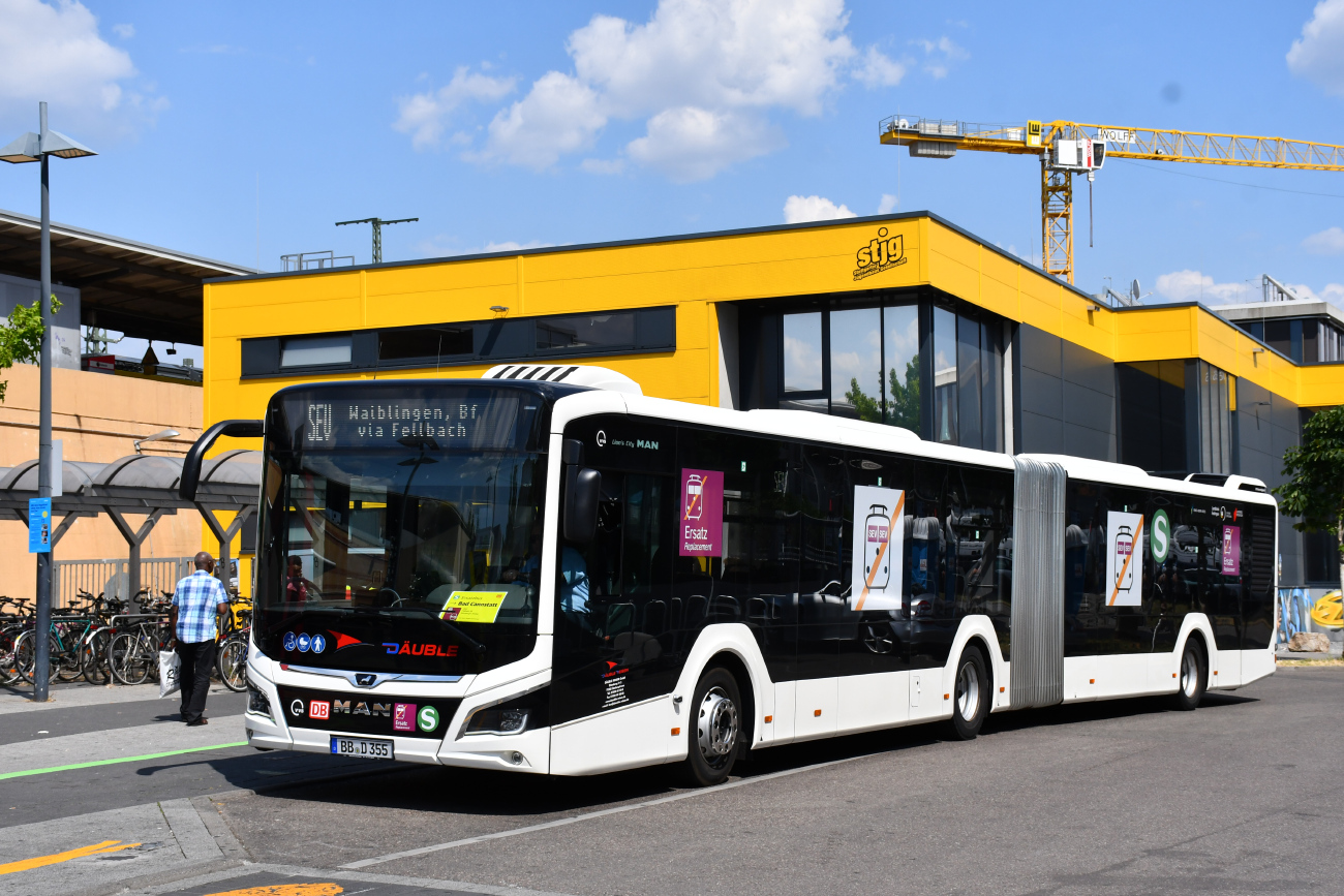 Böblingen, MAN 18C Lion's City NG360 EfficientHybrid # BB-D 355; Stuttgart — EV Digitaler Knoten Stuttgart — 2023