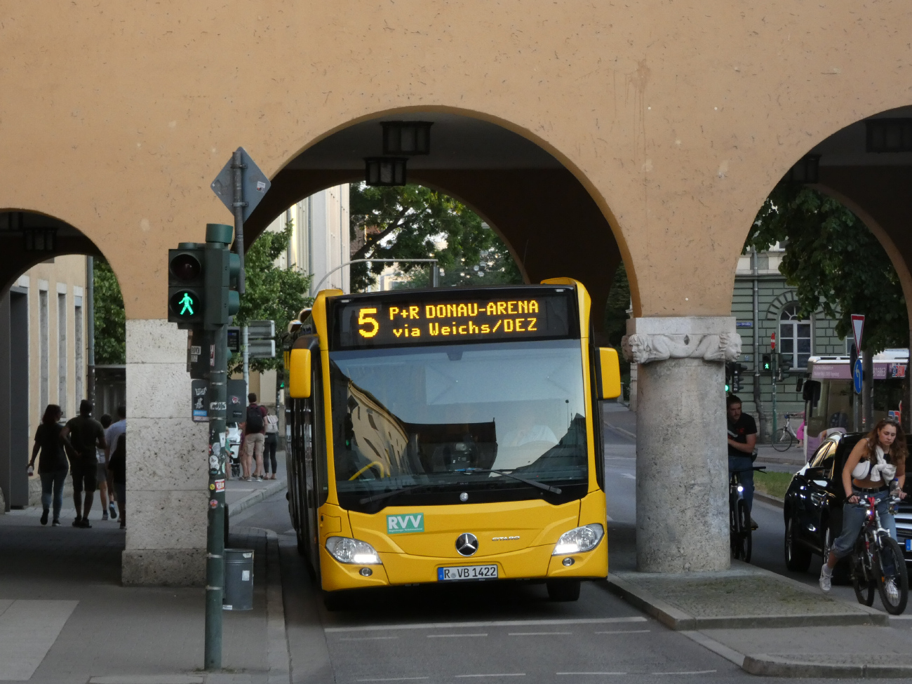 Регенсбург, Mercedes-Benz Citaro C2 G № 1422
