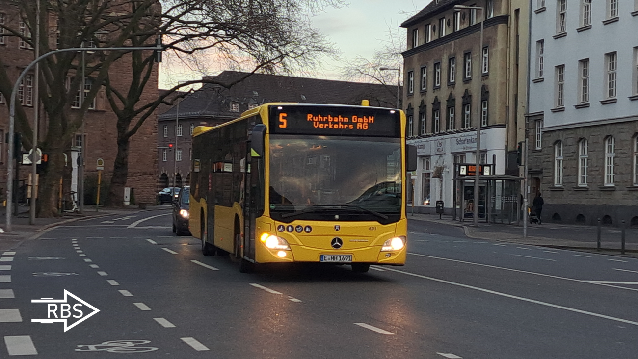 Mülheim an der Ruhr, Mercedes-Benz Citaro C2 # 1691