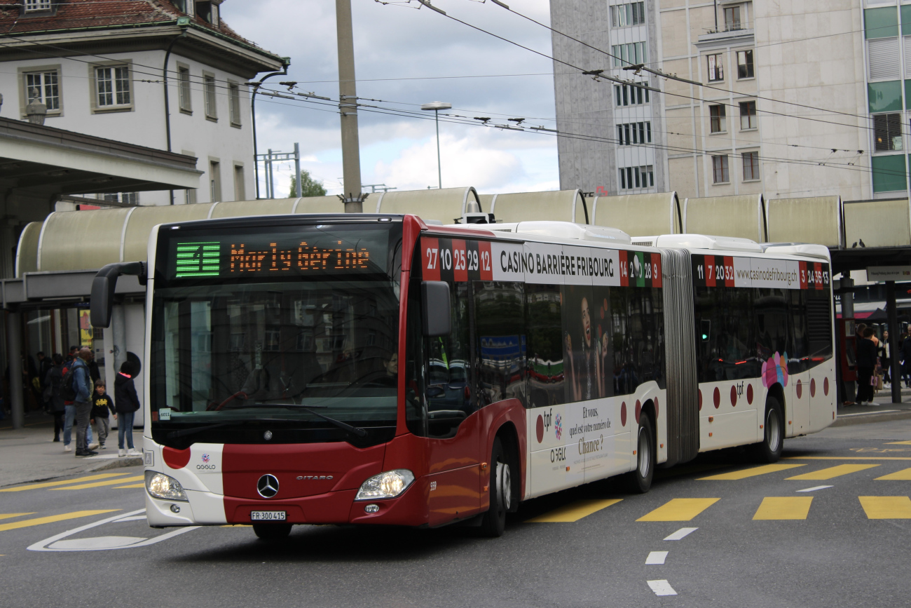 Fribourg, Mercedes-Benz Citaro C2 G # 559