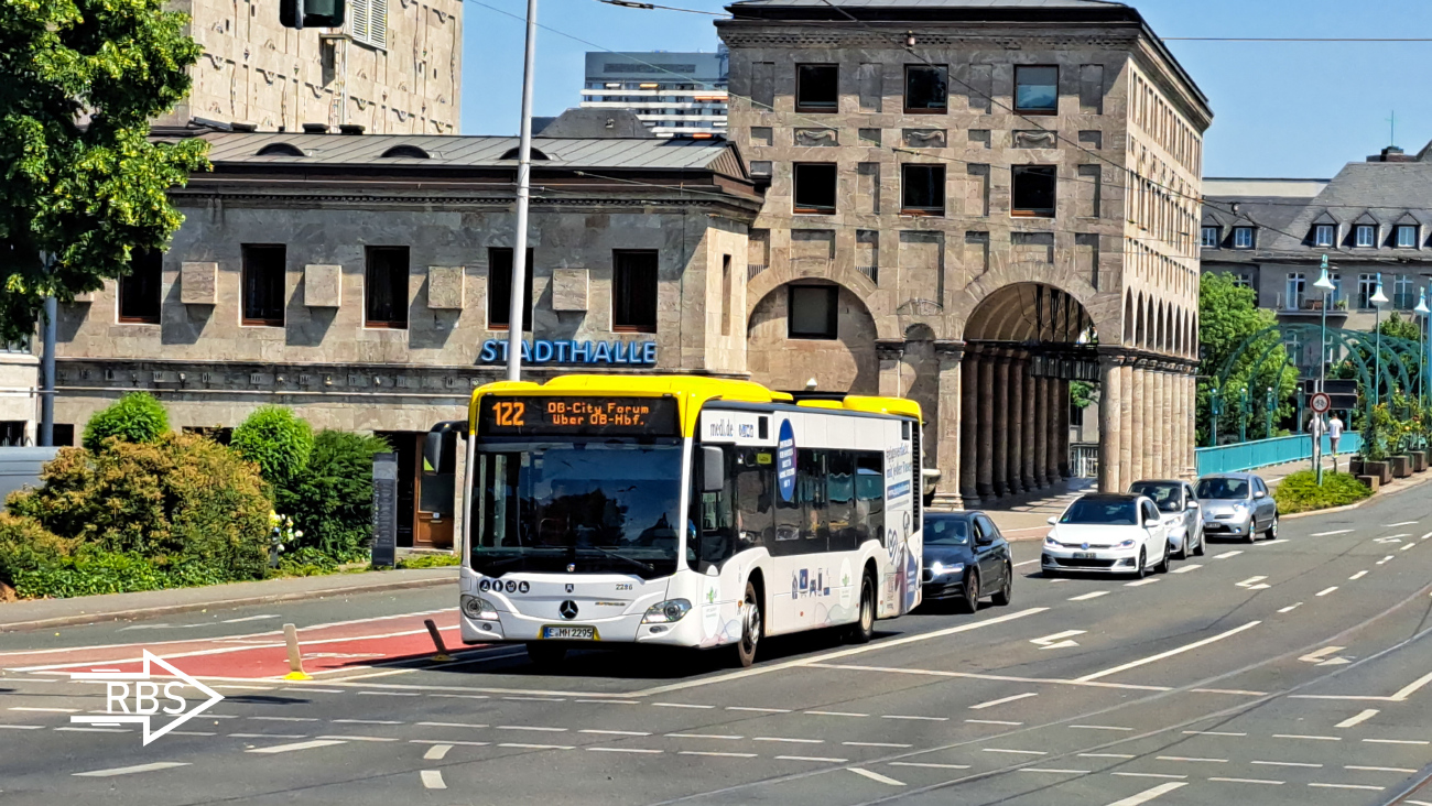 Essen, Mercedes-Benz Citaro C2 Hybrid Nr. 2295