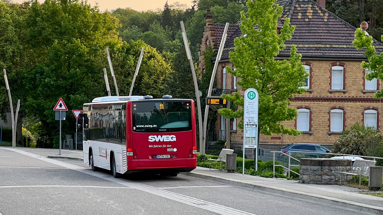 Lahr/Schwarzwald, MAN A78 Lion's City LE EL293 # 357