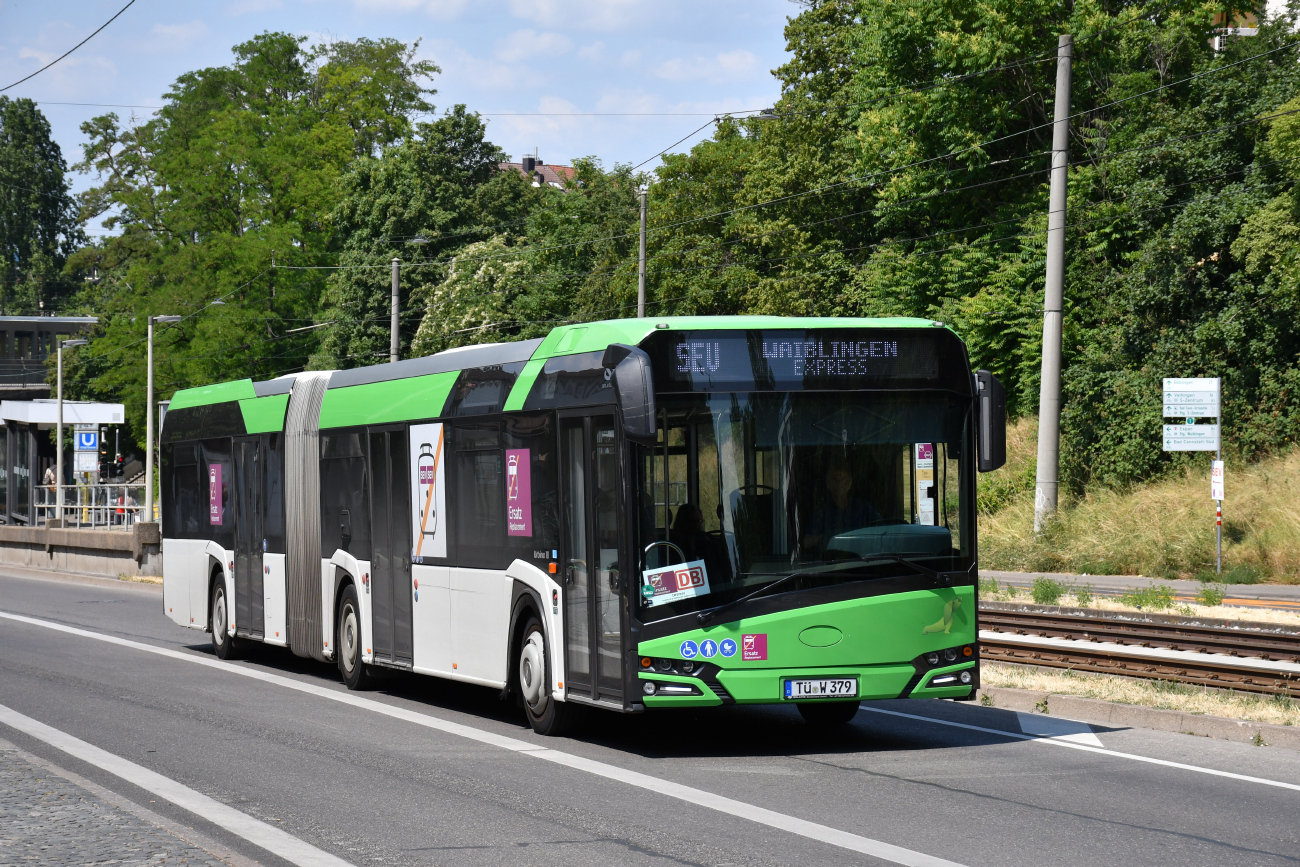 Тюбинген, Solaris Urbino IV 18 № TÜ-W 379; Штутгарт — EV Digitaler Knoten Stuttgart — 2023