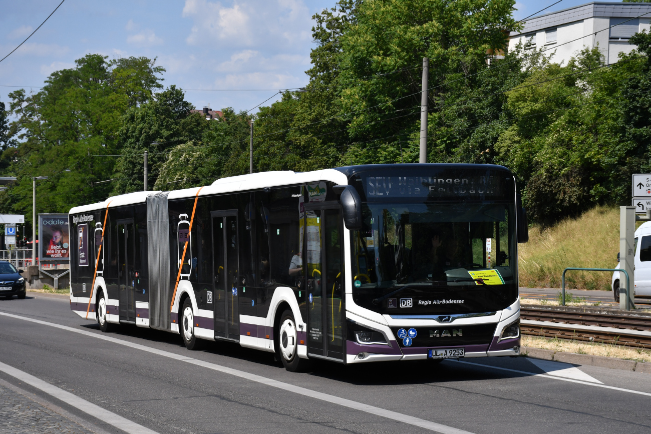 Ulm, MAN 18C Lion's City NG360 EfficientHybrid # UL-A 9253; Stuttgart — EV Digitaler Knoten Stuttgart — 2023