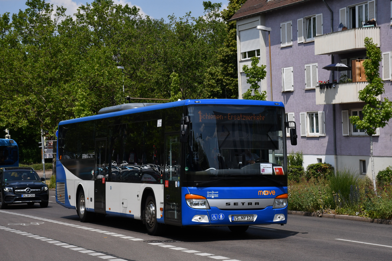 Villingen-Schwenningen, Setra S415LE business # VS-NY 123; Stuttgart — EV Digitaler Knoten Stuttgart — 2023