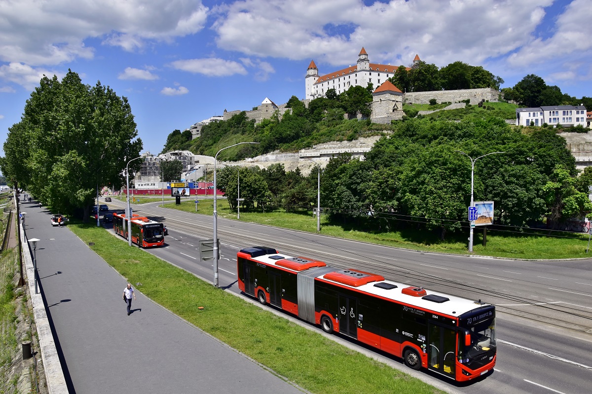 Bratislava, Otokar Kent C 18,75 # 3364; Bratislava, Otokar Kent C 18,75 # 3333