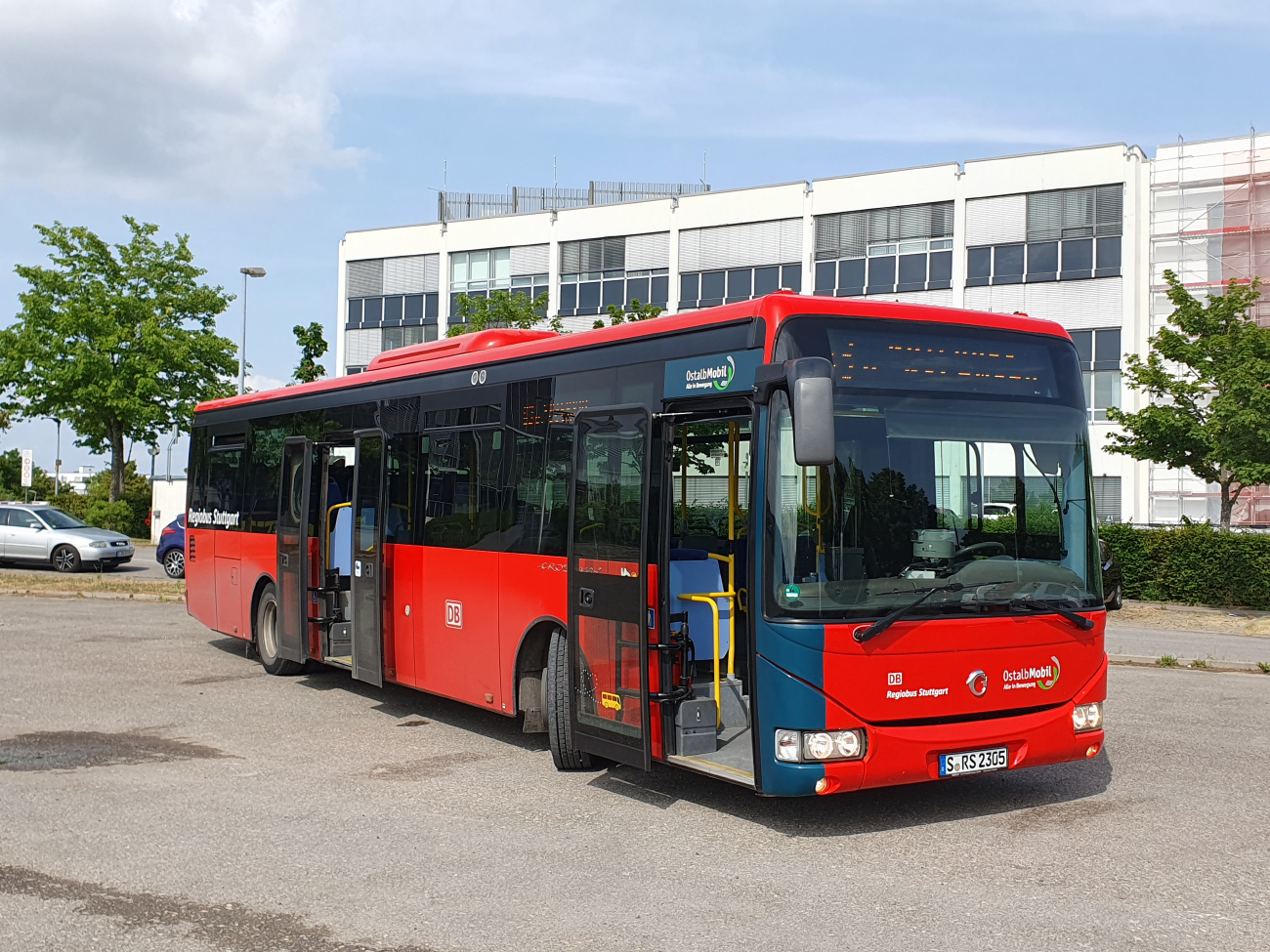 Schwäbisch Hall, Irisbus Crossway LE 12M # S-RS 2305; Stuttgart — EV Digitaler Knoten Stuttgart — 2023