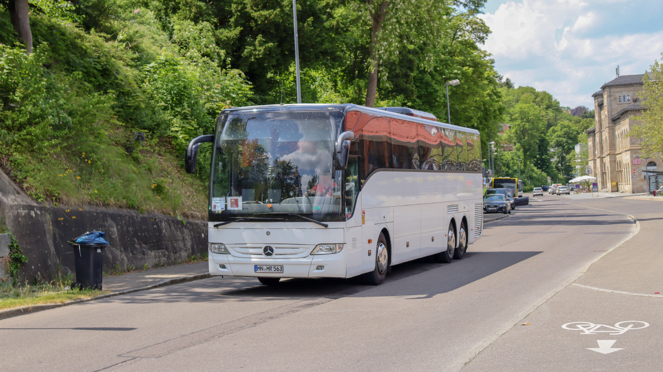Mindelheim, Mercedes-Benz Tourismo 16RHD-II M/3 # MN-MR 563; Böblingen — SEV (Stuttgart -) Böblingen — Singen (Gäubahn)