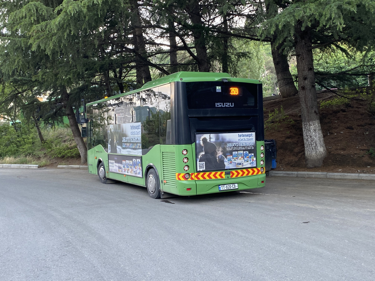 Tbilisi, Anadolu Isuzu NovoCiti Life # TT-820-CB