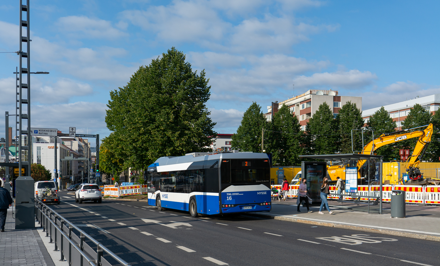 Tampere, Solaris Urbino IV 12 electric # 16